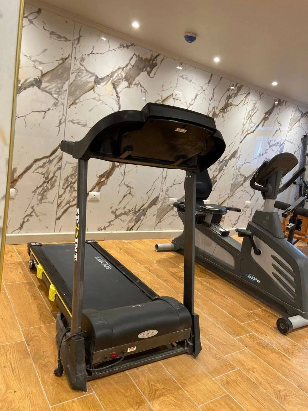 Gym aboard the Queen Of Sheba Nile cruise